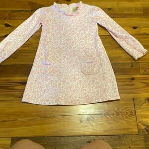 Beaufort Bonnet Pastel Pink and White Girls Dress